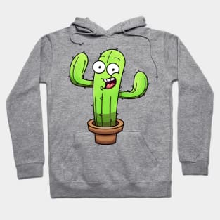 Happy Cute Cactus Hoodie